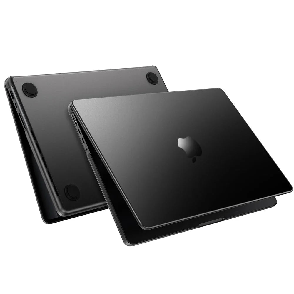 Ultra-Thin Matte Hard Shell Laptop Case for MacBook Air & Pro 13-inch 14-inch 15-inch 16-inch (33–41 cm) - Anti-Fingerprint Ventilated