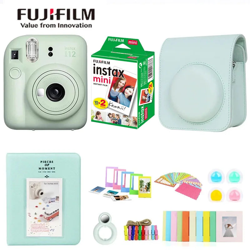 Instant Mini Film Camera with Film Pack and Camera Bag Options, Instant Print Photo Camera