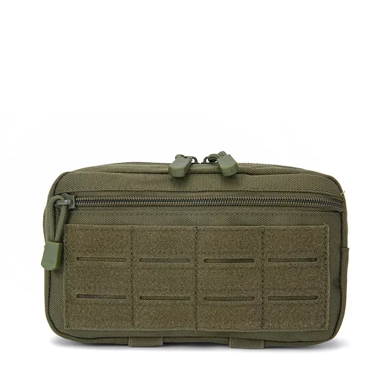 Tactical MOLLE EDC Pouch - Compact Nylon Waist Utility Pack for Phone, First Aid & EMT Gear