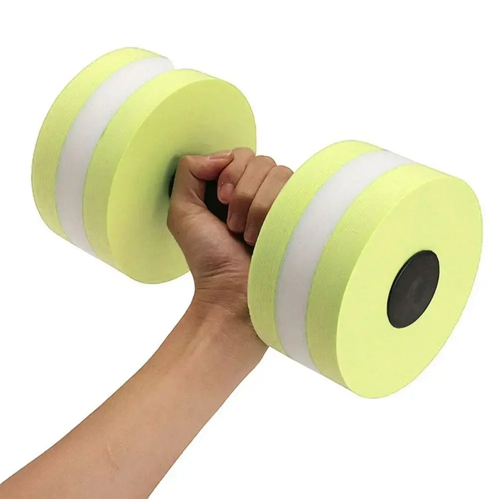 EVA Water Dumbbell – Floating Pool Aerobics Foam Dumbbell for Aquatic Fitness (10.63 in / 27 cm)