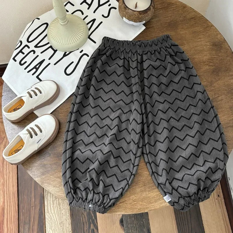 Unisex Kids Corduroy Harem Pants Ages 1–12 | Casual Spring Autumn Baby & Toddler Pants