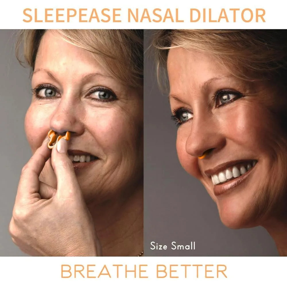 Silicone Nasal Dilator Nose Clip Anti-Snoring Breathing Aid for Sleep & Rhinitis - 1pc