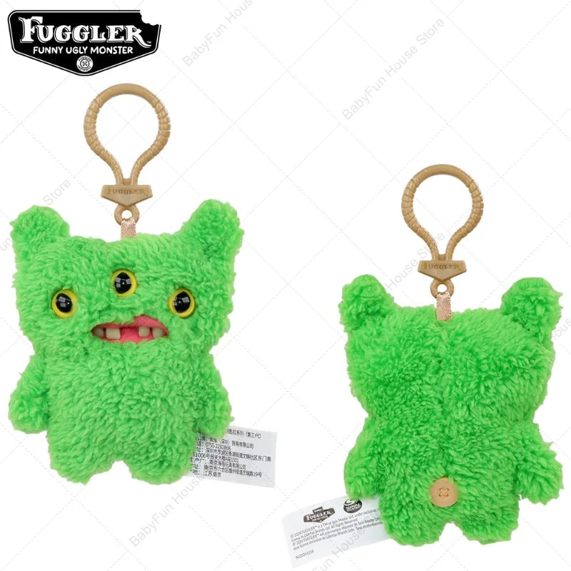 Funny Ugly Teeth Monster Plush Toy, Kawaii Wide-Eyed Rabbit Stuffed Doll Gift for Kids & Collectors
