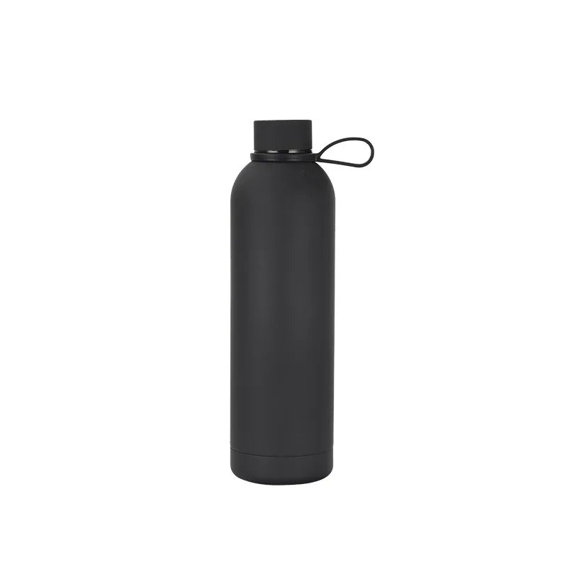 Personalized Stainless Steel Vacuum Water Bottle 17oz (500ml), Custom Name Laser Engraved Sports Tumbler