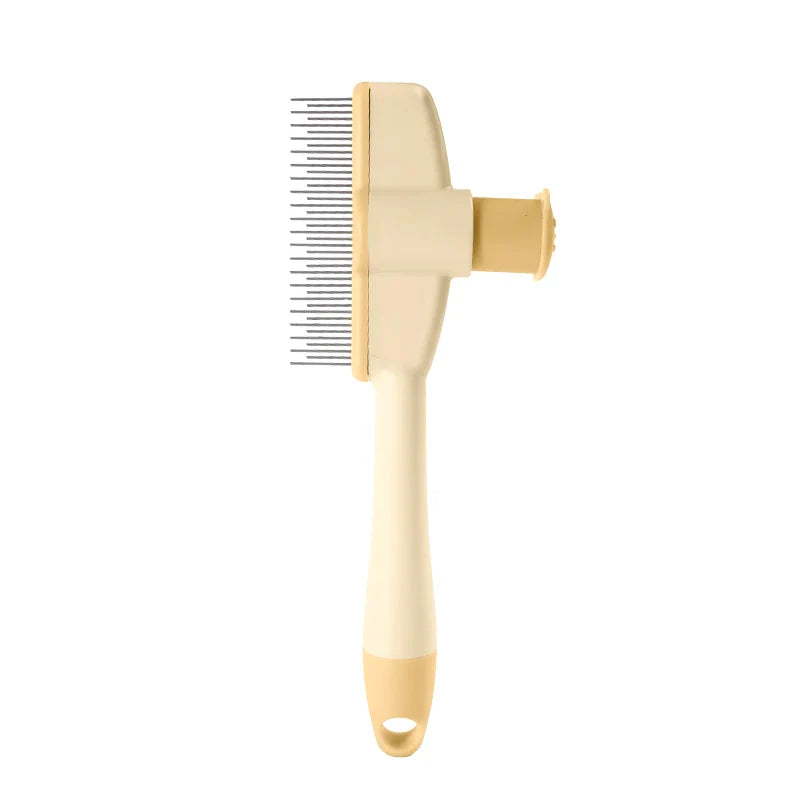 Cat Grooming Dematting Brush – Open-Knot Pet Hair Removal Comb, 7.9 x 3.1 in (20 x 8 cm)