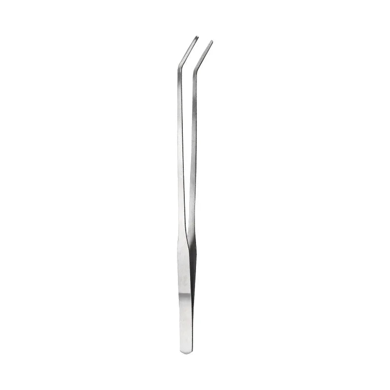 Stainless Steel Aquarium Plant Tool Set — 25 cm Scissors, 27/38/48 cm Tweezers & 32 cm Spatula (9.8–18.9 in)