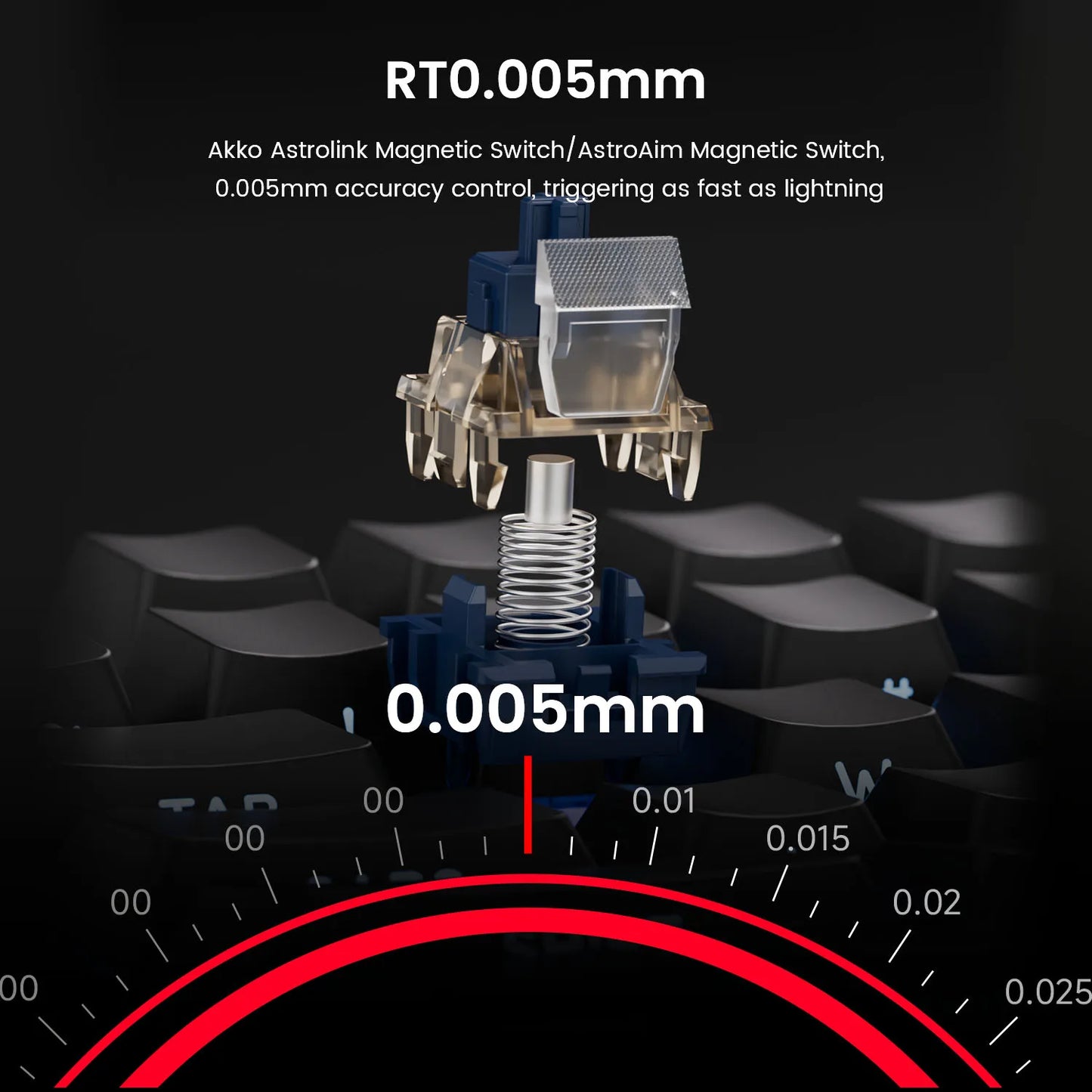 75% 83‑Key Magnetic Switch Hot‑Swap Mechanical Gaming Keyboard — 8K Polling, 0.005mm Rapid Trigger, RGB Wired