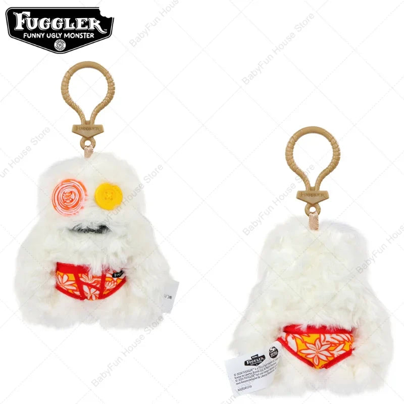 Funny Ugly Teeth Monster Plush Toy, Kawaii Wide-Eyed Rabbit Stuffed Doll Gift for Kids & Collectors