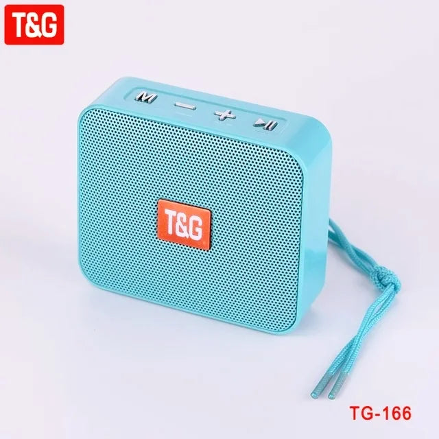 Mini Portable Bluetooth 5.0 Speaker 5W Waterproof Wireless Boombox with AUX & USB for Outdoor Hiking