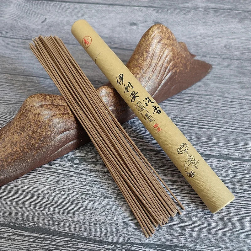 40-Pack Natural Sandalwood Incense Sticks — Lavender, Green Tea & Rose Aromas for Home, Meditation & Ceremony