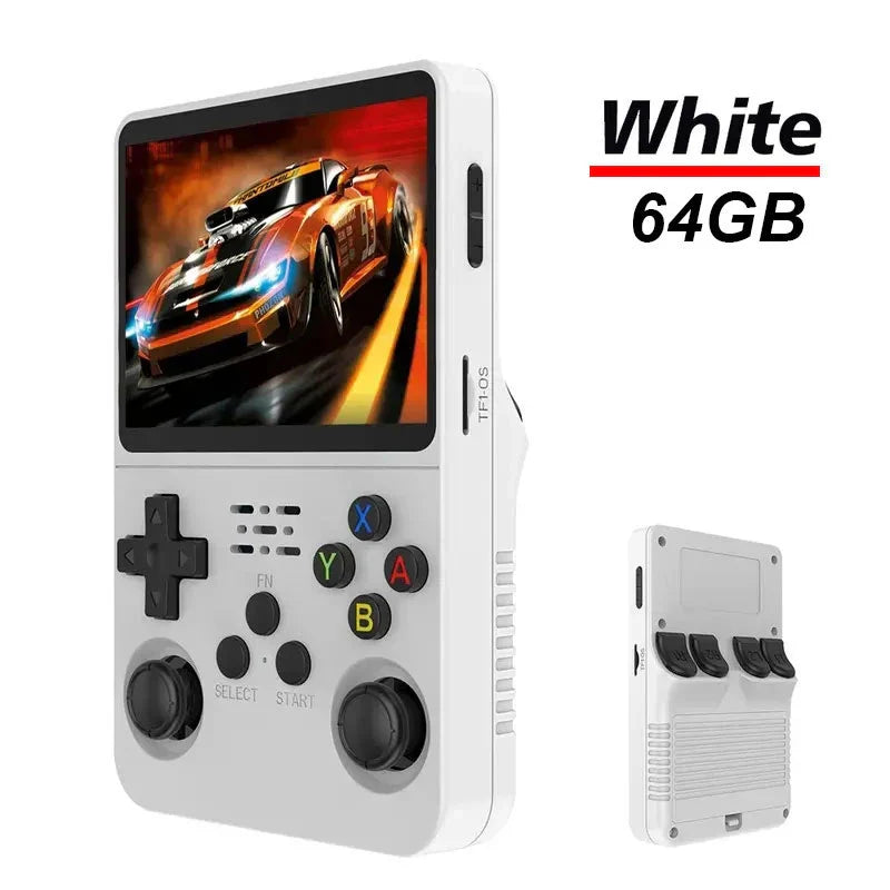 Retro Handheld Game Console 3.5-Inch IPS 640x480, 15,000+ Classic Games, 3200mAh Battery, Bluetooth Portable Pocket Player
