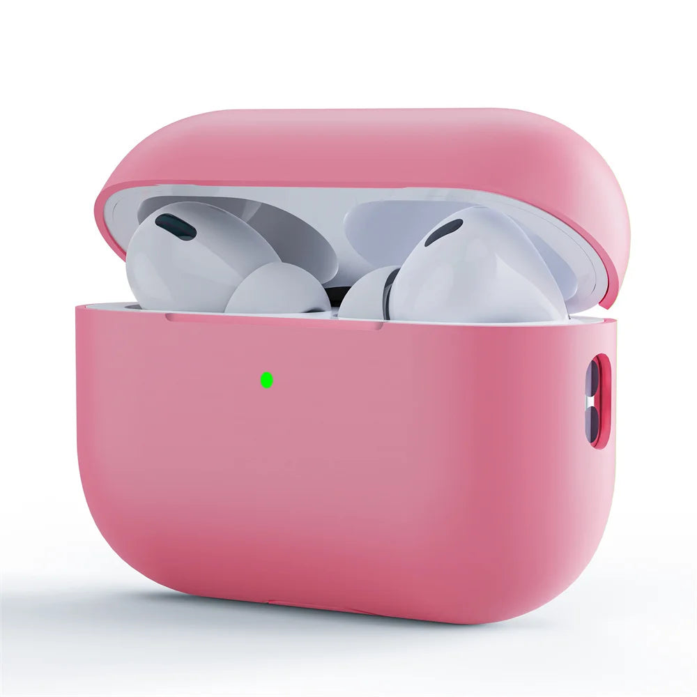 Ultra-Thin Silicone Earbud Case — Protective Charging Case Cover for True Wireless Earbuds (Lightweight, Anti-Slip)