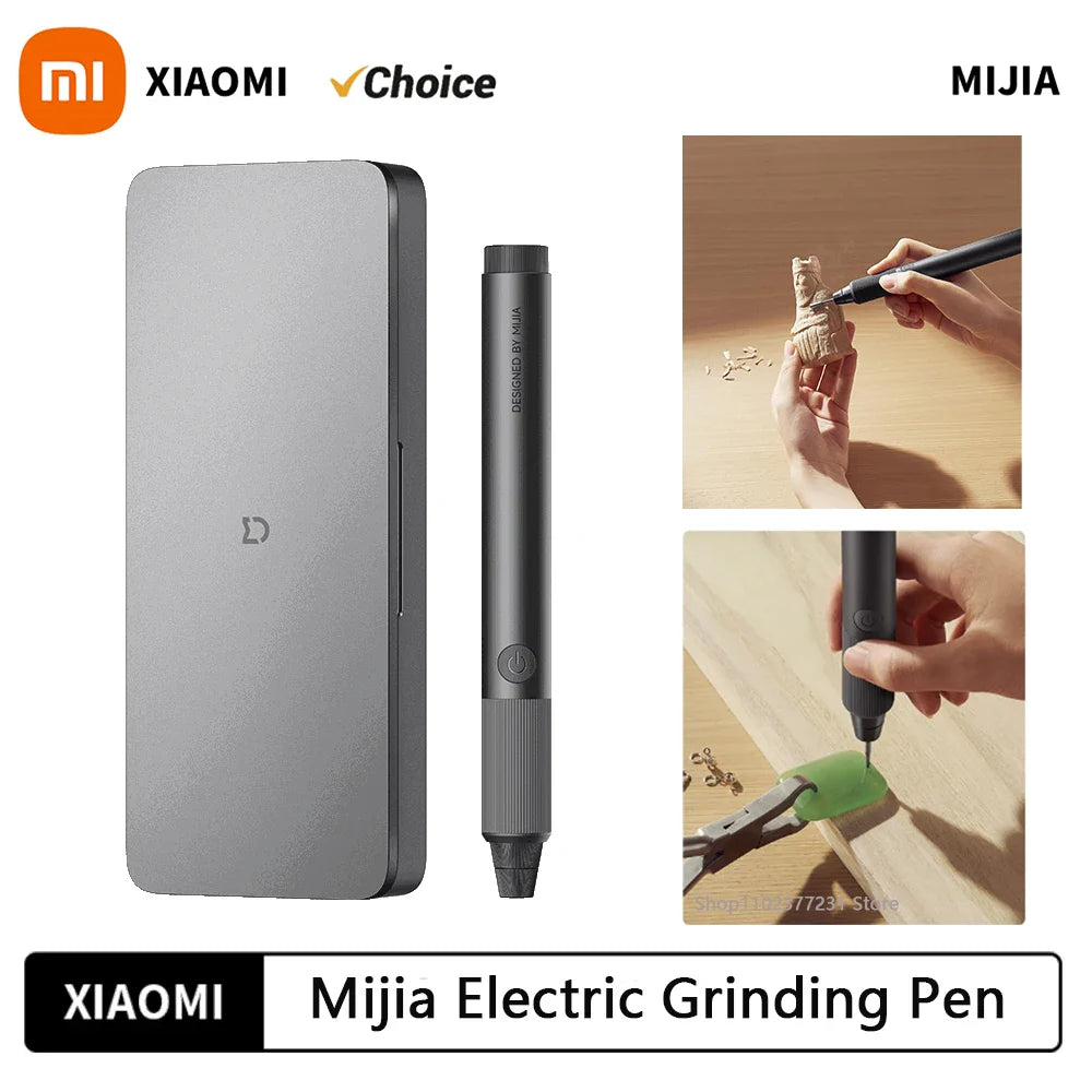 Brushless Electric Rotary Grinding Pen 22,000 RPM – USB-C Rechargeable Mini Grinder, 2.35mm Collet for Engraving Polishing Drilling