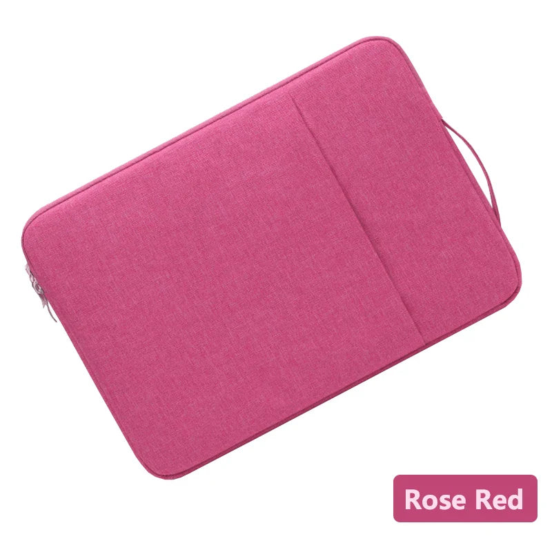 Waterproof Padded Laptop Sleeve with Handle — Fits 11–16 Inch Laptops