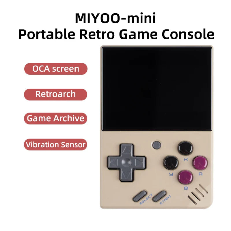 Portable Retro Handheld Game Console 2.8-Inch (71 mm) IPS Screen Linux Classic Gaming Emulator, 5K+ Games, 2000mAh