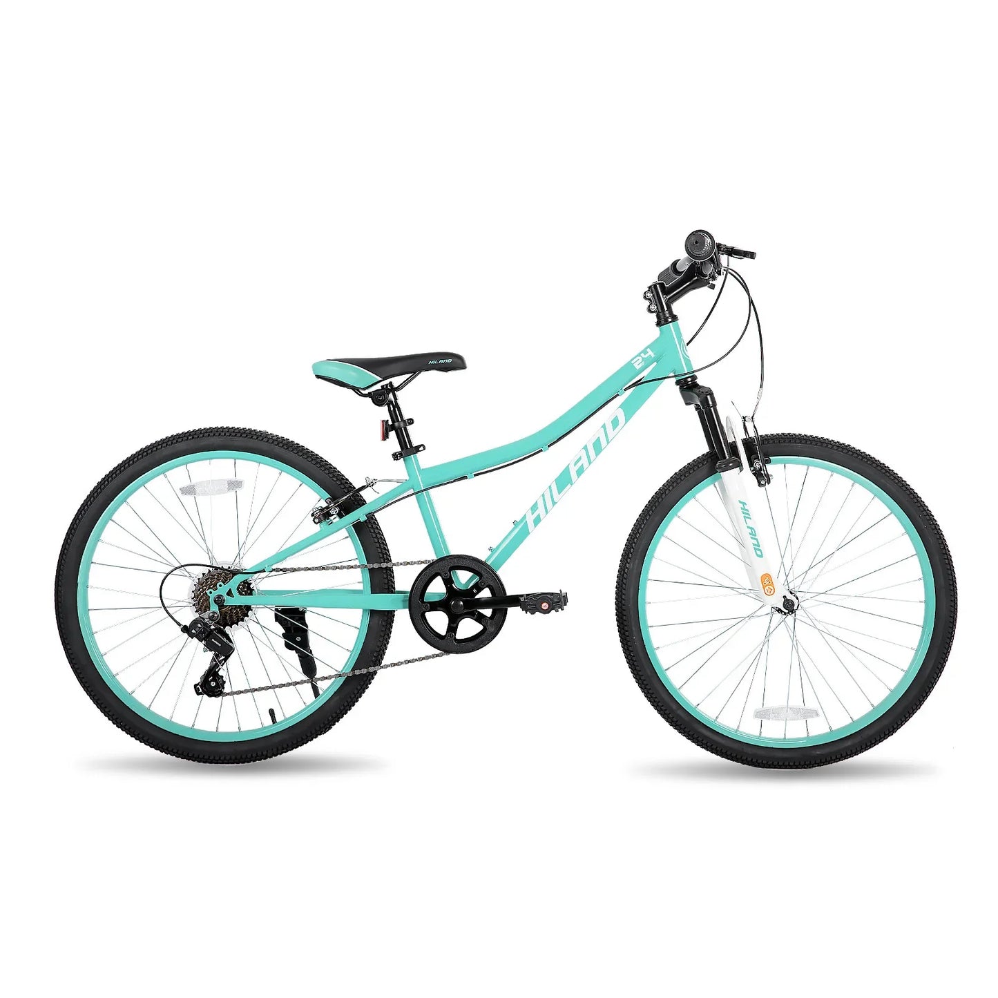 20-Inch Kids Mountain Bike with Front Suspension, Youth Bicycle for Ages 7+, Front V-Brake & Rear Brake — Boys & Girls, Multiple Colors