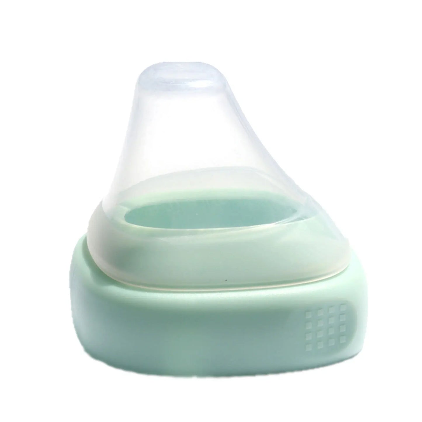Square Feeding Bottle Handle for Baby (6M+) – Lightweight PP Easy-Grip Square Bottle Accessory, Wide‑Mouth Compatible