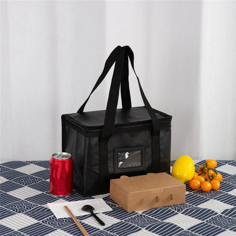 Insulated Food Delivery Cooler Bag — Thermal Pizza & Picnic Carrier (16L, 28L, 50L, Large)