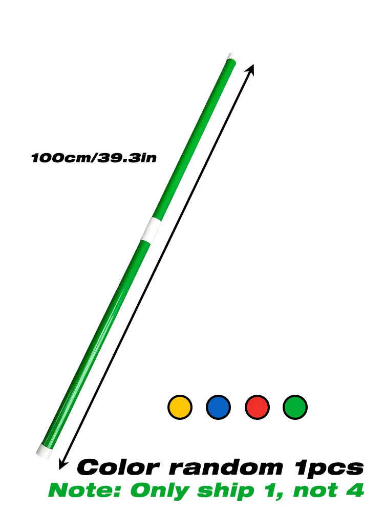 Teamwork Pole Game 1 m (39.4 in) — Team Building Outdoor Cooperative Game for Adults & Kids