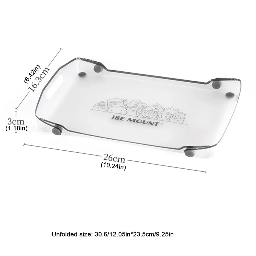 Portable PP Folding Camping Table & Tray - Ultralight Foldable Picnic Tray, Heavy-Duty Outdoor Travel Table