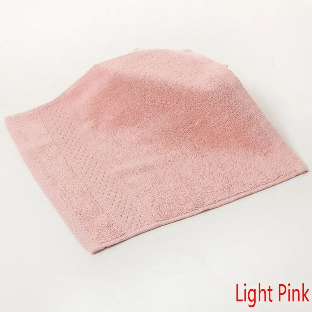 Cotton Antibacterial Absorbent Face & Body Wash Cloth - Square 34 x 34 cm (13.4 x 13.4 in)