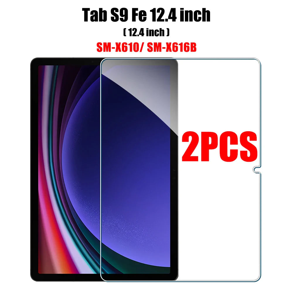 2-Pack Tempered Glass Screen Protector for Galaxy Tab Tablets – 10.8 inch (27.4 cm), Anti-Scratch Bubble-Free Film