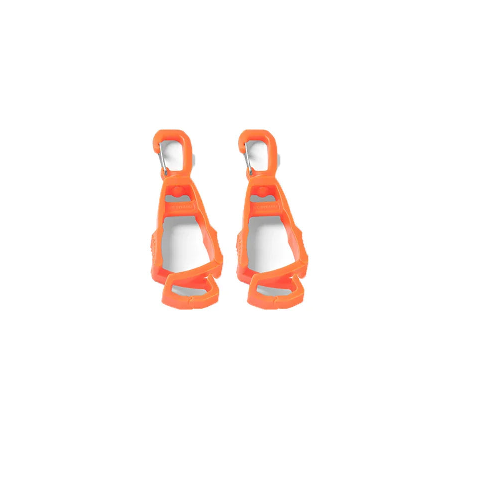 Rotating Multi-Purpose Glove Clip Holder Anti-Drop Work Glove Hanger Clamp for Camping and Tools