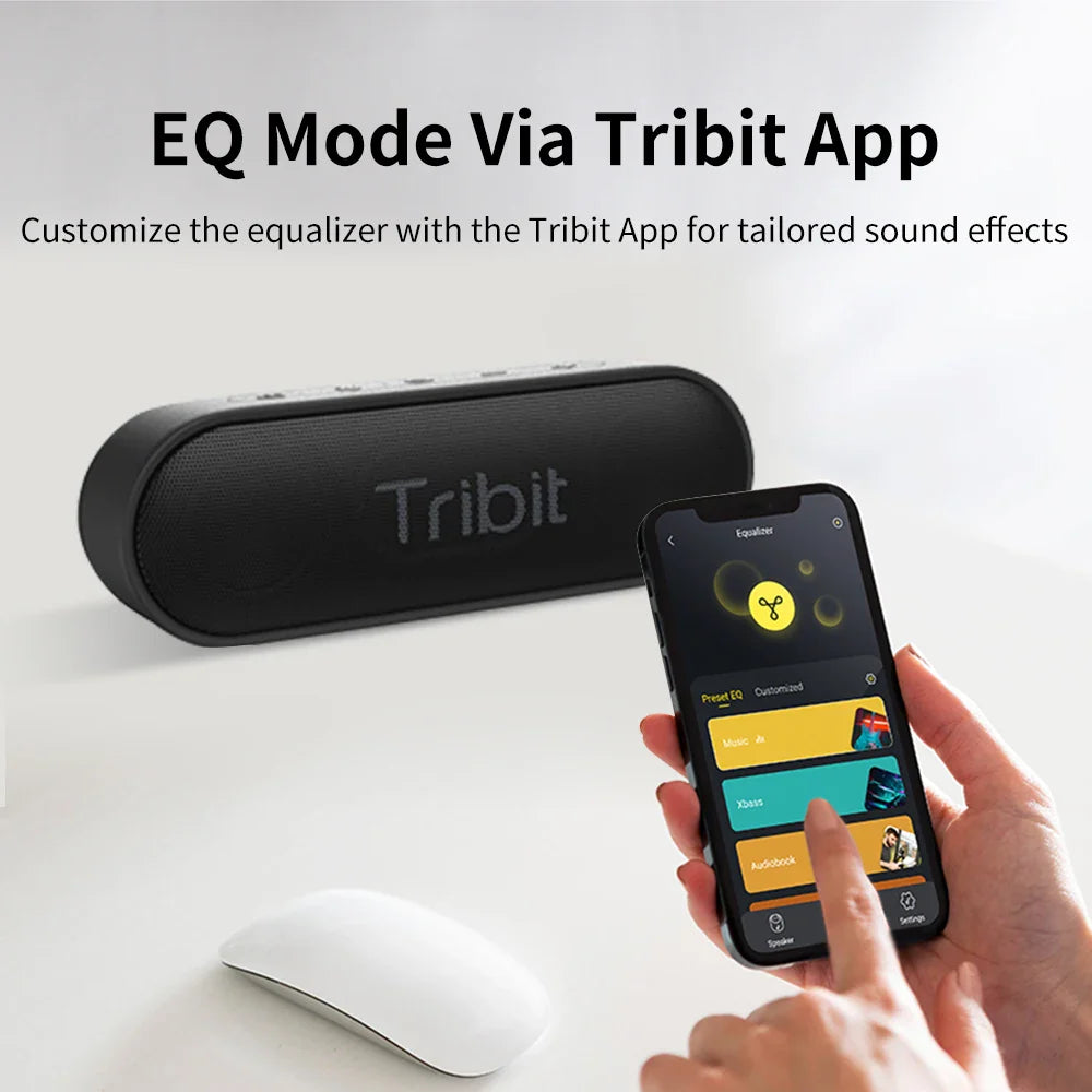 Portable Bluetooth Speaker IPX7 Waterproof 16W, 24-Hour Playtime, Bluetooth 5.3, Type-C & AUX for Party and Camping