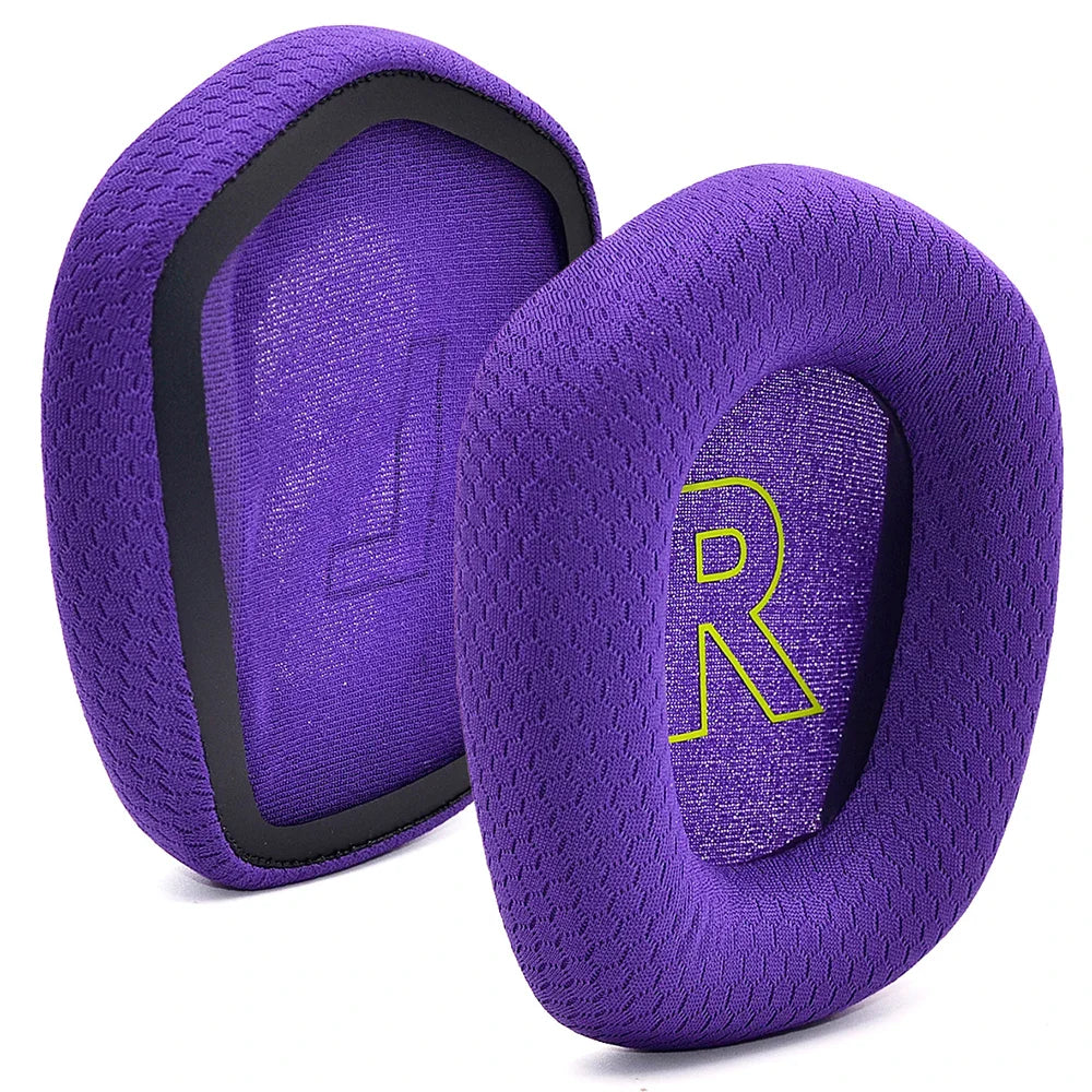 Gaming Headset Replacement Ear Pads & Headband — Soft Foam Leather Cushions, Quick-Install